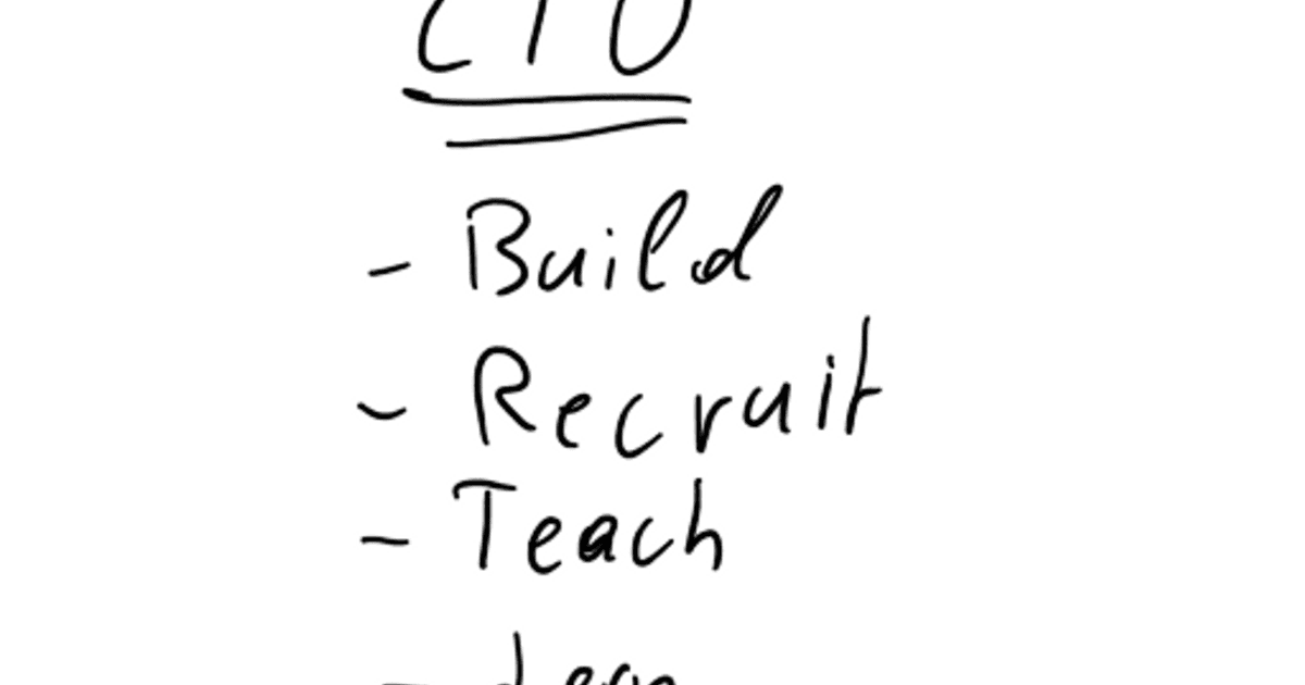 Starting as CTO at Prosperity